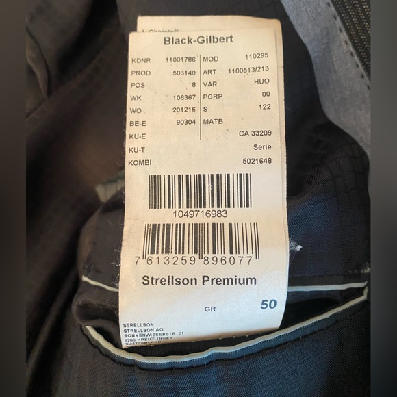 Strellson Black Gilbert Blazer - Picture 3 of 10